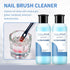 Nail Brush Cleaner 5fl.oz 150ml Nail Brush Cleaner And Conditioner Quickly Clean Nail Art Brush Acrylic Nail Brush DIY Salon At Home...