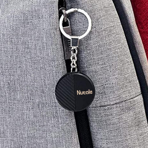 Bluetooth Key Finder Smart Tag Tracker Item Locator with Key Chain, Separate Battery Compartment, for Keys, Luggage, Backpacks (Nutale Findthing)...