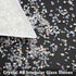 Irregular Crushed Glass Chips Sprinkles, 100g Metallic Chunky Glitter Stones for Nail Art, Resin Mold Filler, DIY Crafts, Vase Filler, Jewelry Mak...