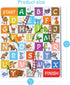 ABC Zoo Chutes and Ladders Board Game, Language Development Toy, Alphabet Learning Activity for Kids Ages 4+ Players 2-4...