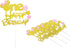 Glitter Gold Pink One Cake Topper for Girls First Birthday Minnie Party Cake Decorations...