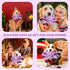 Dog Toys for Large Breed, Octopus Squeaky Funny Cute Interactive Medium & Small Dog Toys, Stuffed Plush Animals Puppy Toys, Dog Birthday for Dog P...