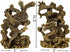 Betterdecor Feng Shui Chinese Dragon and Phoenix Statue Fgurine Decoration for Family Harmony,Love,Marriage Prosperity and Protection...
