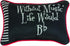 Manual Woodworker Keynote Collection, Take Note Word Pillow, 12.5 X 8.5-Inch...