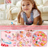 Taginke 104 Pcs DIY Hairpin Kit, DIY Cream Glue Hair Clips with 3D Cartoon Accessories,DIY Keychain Pendants Set Gift for Women Girls (Set 1)...