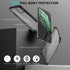 Designed for iPhone 11 Pro Max Full Body Case, Full Body Rugged Case with Built-in 9H Tempered Glass Screen Protector for iPhone 11 Promax Black.....