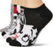 Betty Boop Women's Classic 5 Pack No Show Ankle Socks...