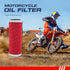 69mm long Motorcycle Engine Oil Filter for SX-F EXC EXC-F XCW XCFW FE450 FE501 FE570 FC450...