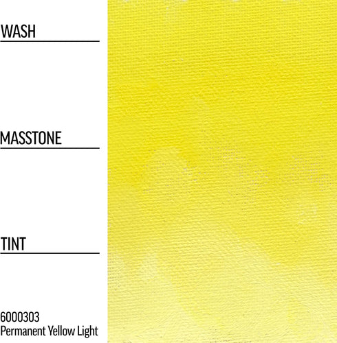 Williamsburg Artist Oil Colors by GOLDEN, Permanent Yellow Light, 37 ml tube, Professional Oil Paint, Semi-Opaque...
