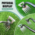 Weed Puller Tool-Garden-Weed Pulling Tool, New Garden Weeding Tools Manganese Steel Hand Weeder Tool with Handle,Dandelion Weed Puller Tool,6 Tine...