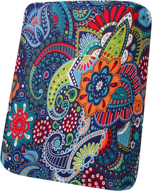 hyha Printed Couch Cushion Covers, Floral Sofa Covers Washable for Cushion Couch, Stretch Pattern Outdoor Cushion Covers for Patio Furniture with ...