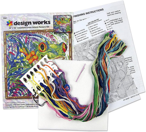Design Works Crafts Counted Cross Stitch Kit, Multicolor...