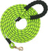 Nylon Strong Dog Rope Lead Reflective Training Dog Leash with Soft Handle 5-20 FT Long Green (Dia:0.5" 8FT)...