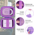 khanka Hard Case Replacement for Anker 45W Wall Charger 5,000mAh 20W Portable Charger, 521 Power Bank (PowerCore Fusion), Case Only (Purple)......