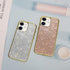 LUVI Fusicase for iPhone 11 Diamond Case Cute Bling Glitter Rhinestone Crystal Shiny Sparkle Protective Cover with Electroplate Plating Bumper Lux...