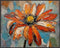 Posterizer 1 pcs-beautiful dainty flower in oil painting style 3-Floral & Botanical Art-Landscape & Nature Art-Decor for Home & Office- unframed w...