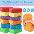 Shappy 12 Blocks Modeling Foam Clay for Kids Pluffle Playfoam Clay Foam Beads for Education Preschool Toys for Kids Develop Creativity DIY Art Cra...