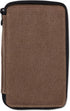 Speedball Art Products Canvas Storage Case for Pencils, Markers, Pens and Art Supplies, Holds Up to 48 Standard Pencils, Chocolate...