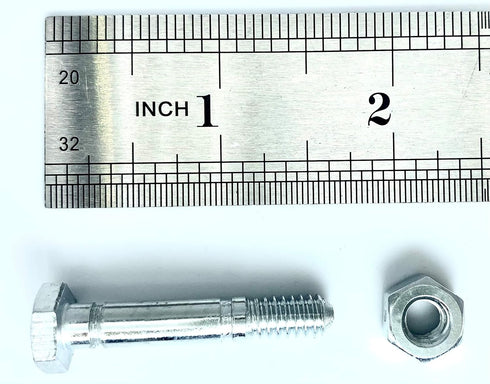 Replaces Shear Pins and Nuts for Ariens 532005 53200500 510016 51001600 Snow throwers(10 Pack)...