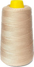 Thick Human Hair Sewing Thread with 3pcs Curl Needles Wig Making Thread 1000 Yards (Blonde) 140g...