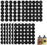 SAVITA 432pcs 3.5cm Spice Labels Stickers, Round Preprinted Spice Labels Waterproof Spice Jar Label Spice Labels Spice Containers Labels Seasoning...