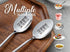 INNObeta Dog Lover Gifts, 2 Pcs Engraved Ice Cream Spoons, Stainless Steel Coffee Spoon, Best Dog Mom Ever...