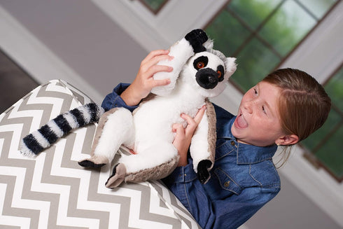 Wild Republic Ring Tailed Lemur Plush, Stuffed Animal, Plush Toy, Gifts for Kids, Cuddlekins 12 Inches...