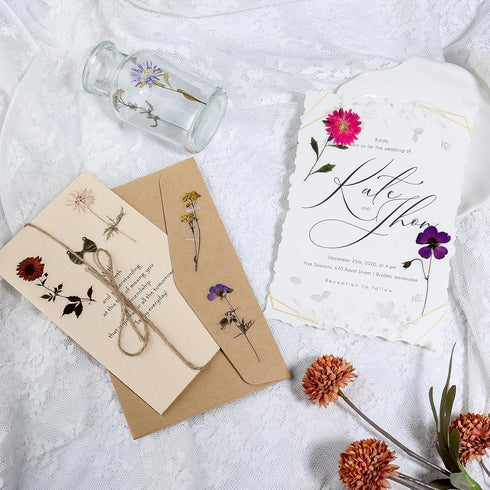 160pcs Pressed Flower Themed Stickers Dried Flowers Stickers Scrapbook Stickers for Making Junk Journal Card Making DIY Crafts...