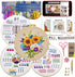 KLOSN 4 Sets Embroidery Kit for Beginners, Sun Flower Ribbon Embroidery Patterns & Basic Embroidery Stitches Kits, Needlepoint Kits for Adults, Be...