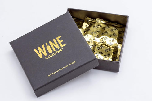 The Original Wine Condoms | Wine & Beverage Bottle Stopper | Air-Tight Grip | Prolong Beverage Freshness | FUNctional Novelty Gift | Food Grade 10...