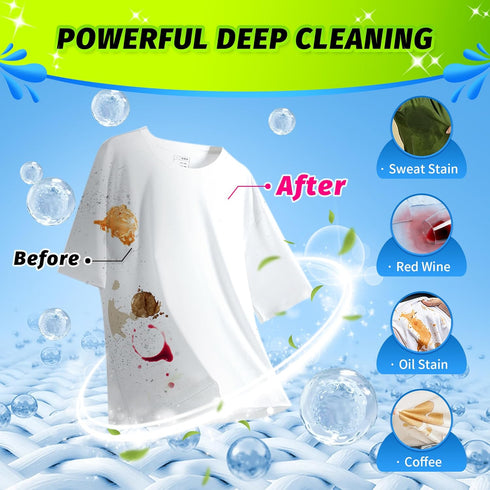 Laundry Detergent Sheets - Up to 200 Loads (100 Sheets),Unscented,Plastic Free,Laundry Detergent Strips for Travel,Dorms, Home,Apartments,Liquidle...