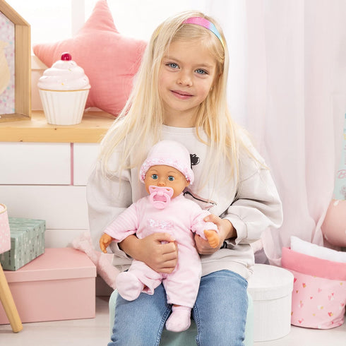 Bayer Design First Words 15" Baby Doll in softpink, 38cm...
