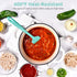Heat Resistant Silicone Large Spatula: U-Taste 600ºF High Heat Flexible 11.38in Silicon Mixing Stirring Cooking Scraping Baking Bowl Scraper Seaml...