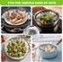 Steamer Basket Stainless Steel Instant Pot Accessories for Food and Vegetable, Zocy Premium Expandable Steam Basket to Fit Various Size Pots Mediu...