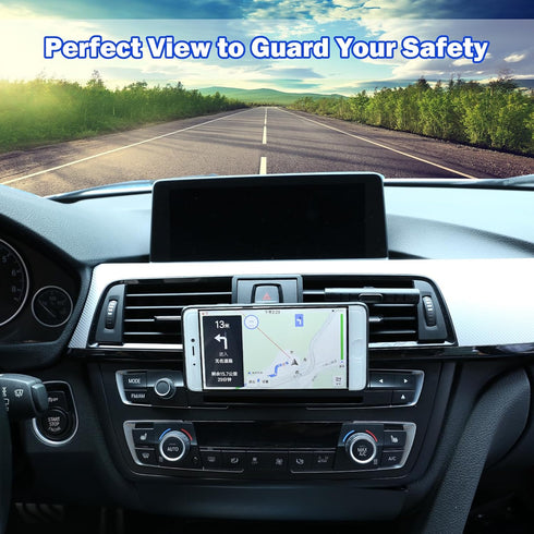 LLKUANG Car Mobile Phone Mount Compatible with BMW 3 4 Series M3 M4 F30 F31 F32 F33 F34 F36 F80 F82 F83 360-Degree Rotary Cell Phone Holder Naviga...