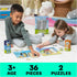 Bluey 36-Piece Jigsaw Puzzles Two Pack Bundle with Easy Tube Storage, Bluey Birthday Party Supplies, Bluey Party Favors, Bluey Toys for Kids 3+...