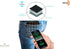 Leather Wallets for Men and Women Small Travel Bifold Card Holder Full Grain Black Nappa Leather...