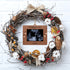 Creawoo 2025 Tiny Miracle Christmas Ornament Sonogram Picture Frame Baby's First Christmas Baby Gift Ultrasound Photo Frame Tiny Miracle Keepsake ...