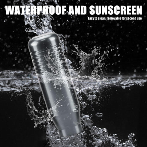 1 PC Manual Gear Stick Shifter Knobs, Car Shift Head Knob with 3 Threaded Adapters, Aluminum Alloy Car Stick Shift Lever Knob, Universal for Most ...