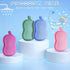 4 Pieces Baby Bath Sponge Cotton Baby Sponge Soft and Absorbent Sponge for Kids Babies Men Women (Red, Purple, Green, Blue)...