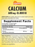 Sundance Calcium 600mg with D3 | 60 Caplets | Vegetarian, Non-GMO, and Gluten Free Supplement...