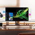 Monitor Memo Board - Multifunction Computer Monitor Memo Board Transparent Monitor Side Panel Creative Desktop Memo Board Easy to Use Suitable for...