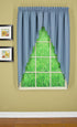 Today's Curtain, Orleans Scallop Curtain, Blue 63" Swagger Pair, 80" W x 63" L, Blue...