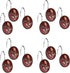 Popular Bath Aubury Collection, Shower Hooks, Burgundy...