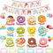 61 Pcs Happy Birthday Bulletin Board Set Donuts Theme Birthday Classroom Decorations Classroom Birthday Chart Calendars Bulletin Board Cutouts Can...