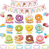 61 Pcs Happy Birthday Bulletin Board Set Donuts Theme Birthday Classroom Decorations Classroom Birthday Chart Calendars Bulletin Board Cutouts Can...