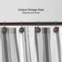 Bronze Shower Curtain Hooks, Decorative Shower Curtain Rings for Bathroom, Rust Proof Shower Hooks for Shower Curtain Liner, 12Pcs...