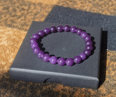 Amethyst Bracelet For Women Anxiety Amethyst Beaded,Handmade Adjustable Amethyst Crystal Bracelets Charms Healing Stone Layered Bracelet Gifts For...
