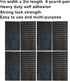 Dual Lock Fastener 1in x 2in 8pcs, Reclosable Interlocking Tape Heavy Duty EZ Pass Holder, Adhesive Hook Lock Sticky Back Mushroom Mounting Tape B...