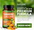 Turmeric Curcumin 1965mg with Ginger & BioPerine Black Pepper Extract - High Absorption 95% Curcuminoids for Joint & Antioxidant Support - Non-GMO...